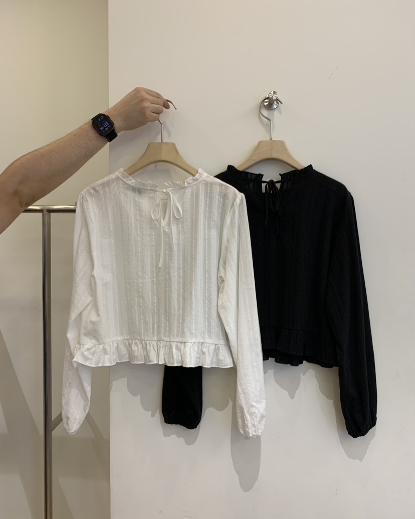 JUEDE韓國直郵女裝新款休閑襯衫蕾絲衫JUEDE襯衫/蕾絲衫