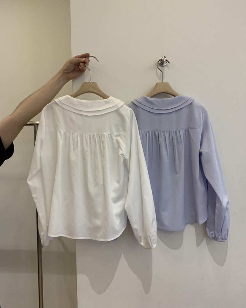 JUEDE東大門實拍女士新品休閑襯衫蕾絲衫JUEDE襯衫/蕾絲衫