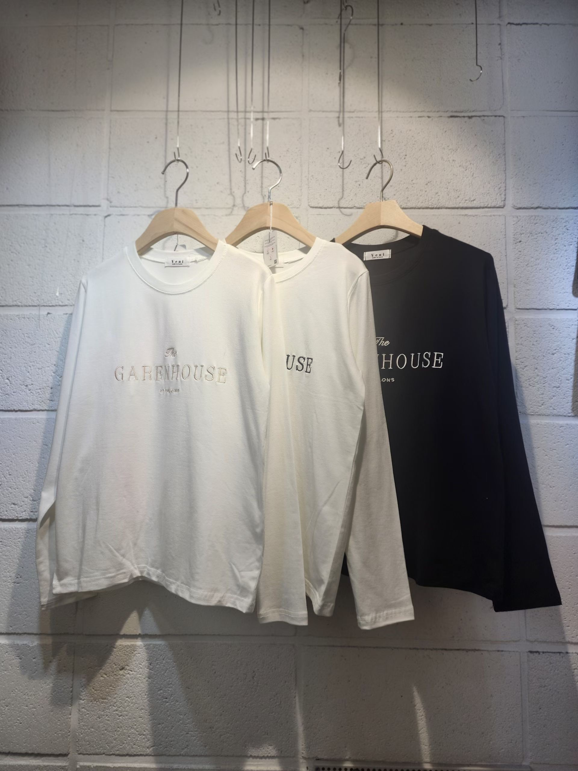 VENI韓國代購女士新品熱賣真品推薦26春夏職業休閑長袖T恤VENI長袖T恤