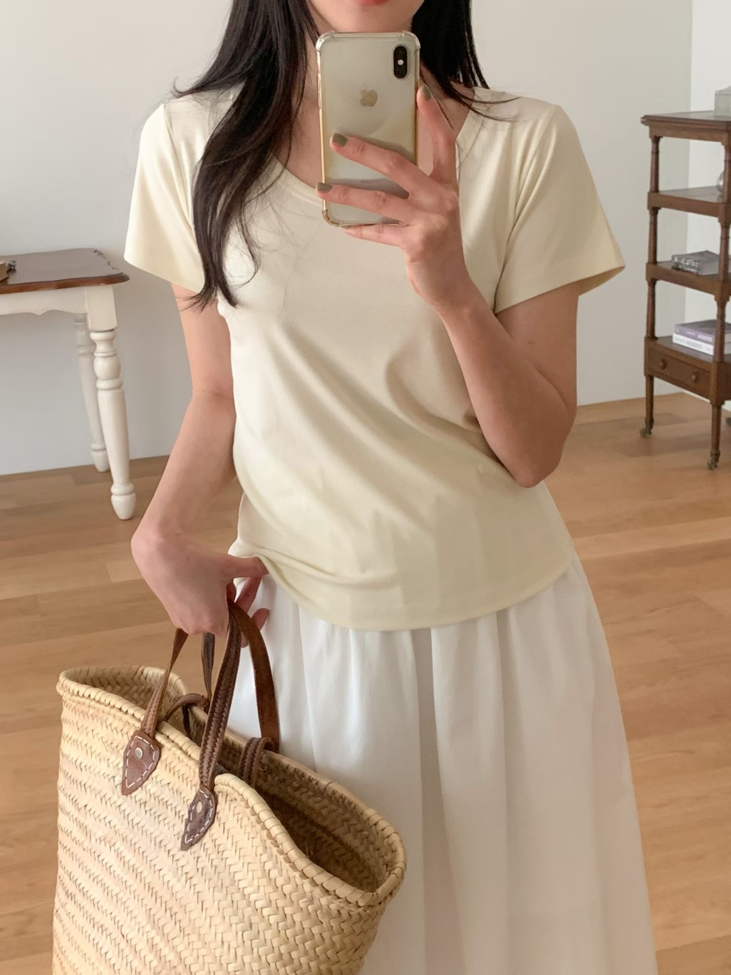 LEOPARD韓國直郵女裝新品推薦真品職業熱賣時尚休閑人氣T恤LEOPARDT恤圖色1