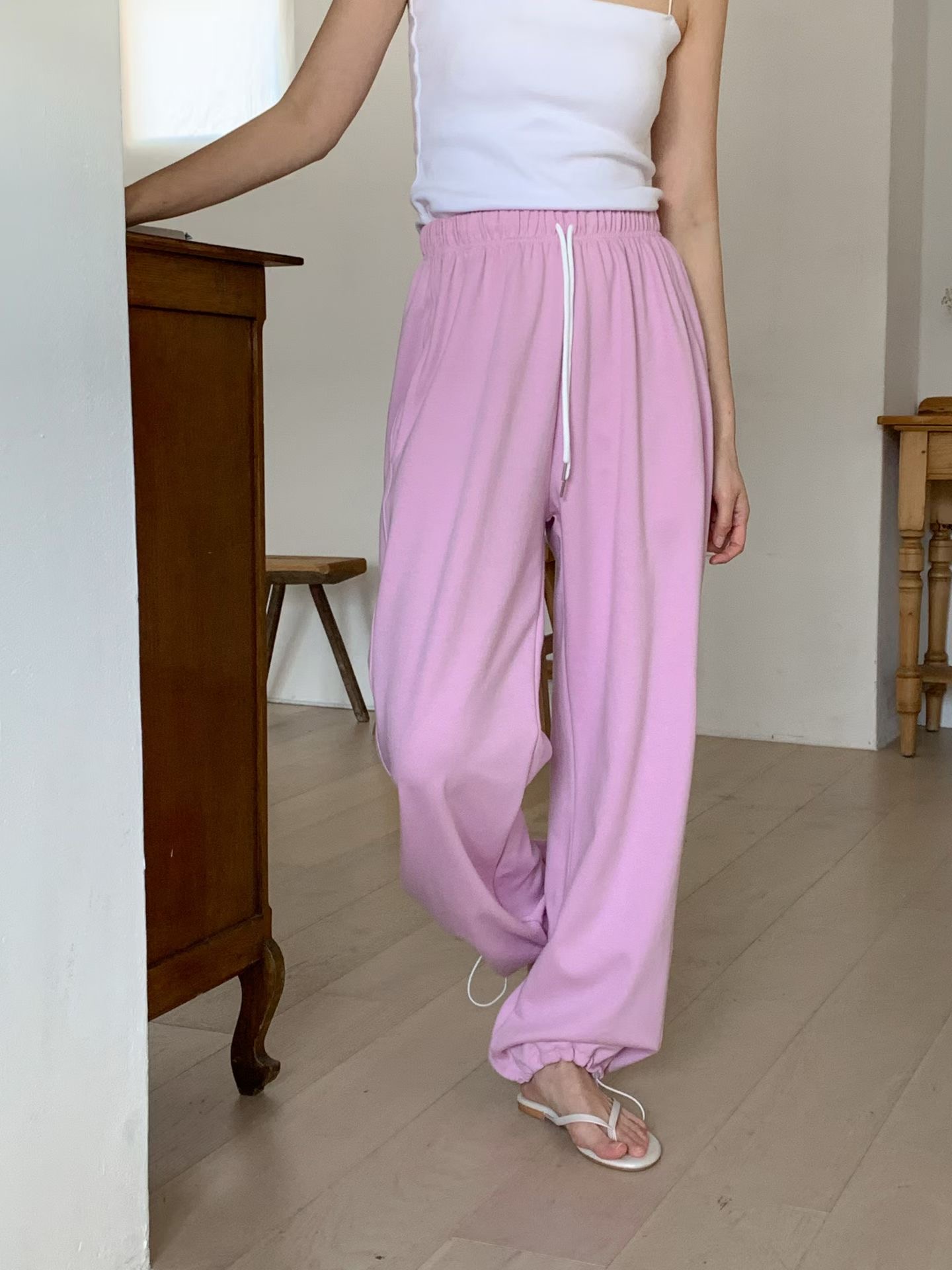 LEOPARD韓國直郵女士新品熱賣26春夏休閑職業推薦真品休閑褲LEOPARD休閑褲