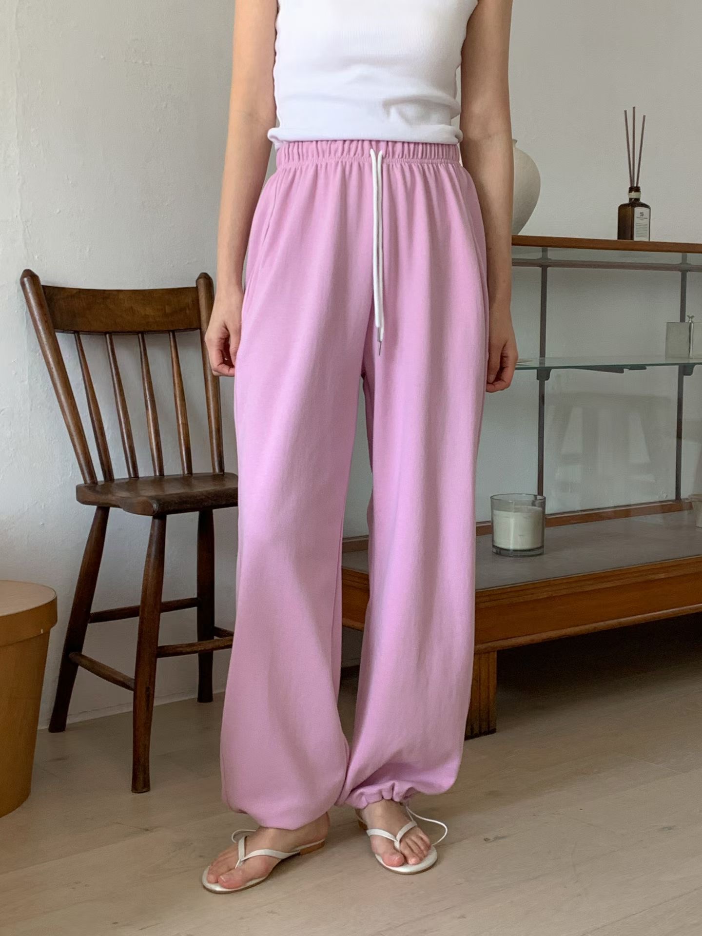 LEOPARD韓國直郵女士新品熱賣26春夏休閑職業推薦真品休閑褲LEOPARD休閑褲