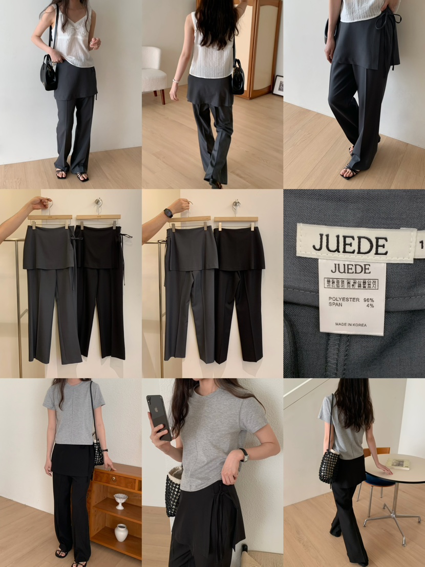 JUEDE東大門實拍女裝新品時尚休閑裙褲JUEDE裙褲