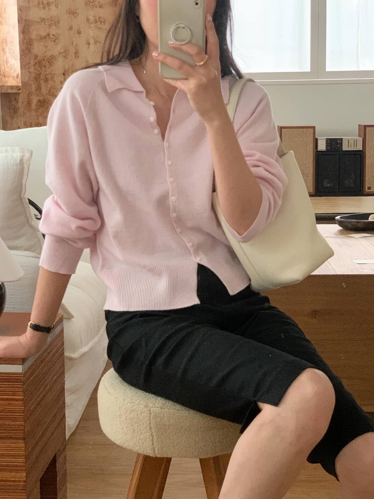 LONDON LACE-런던레이스-T東大門代購女士新品時尚針織衫紐扣LONDON LACE針織衫