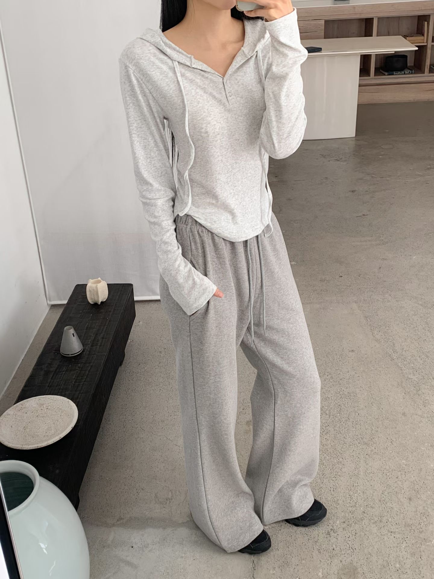 LEOPARD韓國直郵女士新款推薦時尚人氣真品職業熱賣長袖T恤LEOPARD長袖T恤