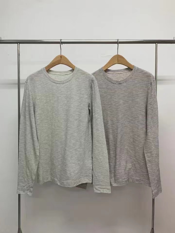 ShopBaguette東大門代購女裝新品職業推薦熱賣休閑長袖T恤ShopBaguette長袖T恤圖色2左二色