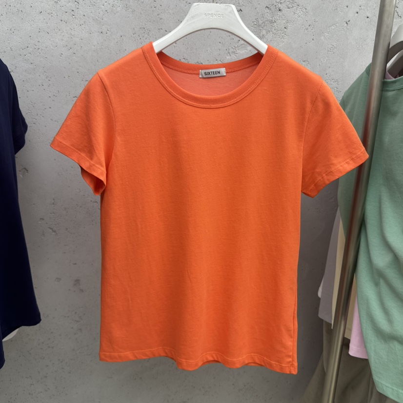 SIXTEEN韓國直郵實拍女裝新款熱賣人氣休閑推薦時尚26春夏T恤SIXTEENT恤圖色6