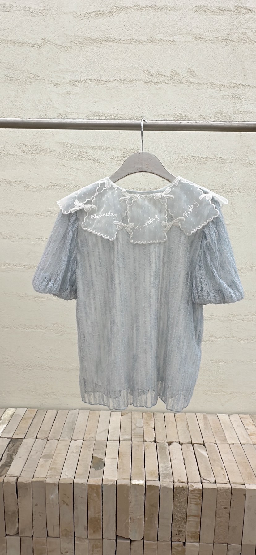 YARD韓國東大門代購女裝新款職業時尚休閑人氣襯衫蕾絲衫YARD襯衫/蕾絲衫