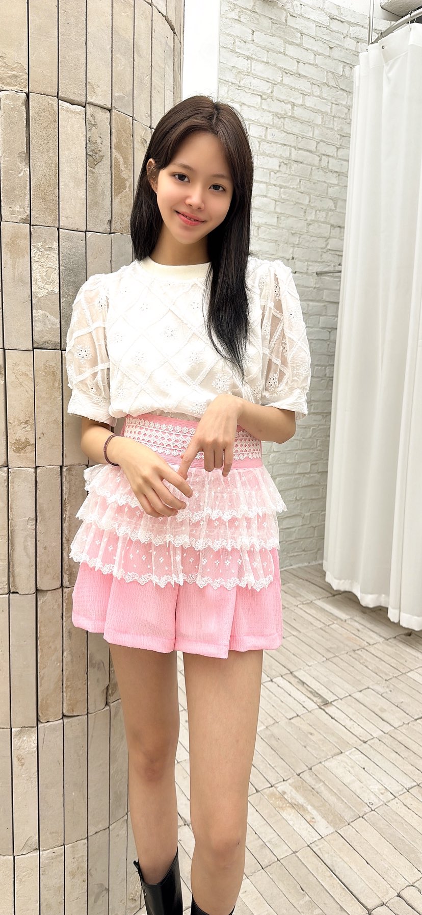 YARD韓國東大門直郵女士新品推薦26春夏人氣襯衫蕾絲衫刺繡YARD襯衫/蕾絲衫