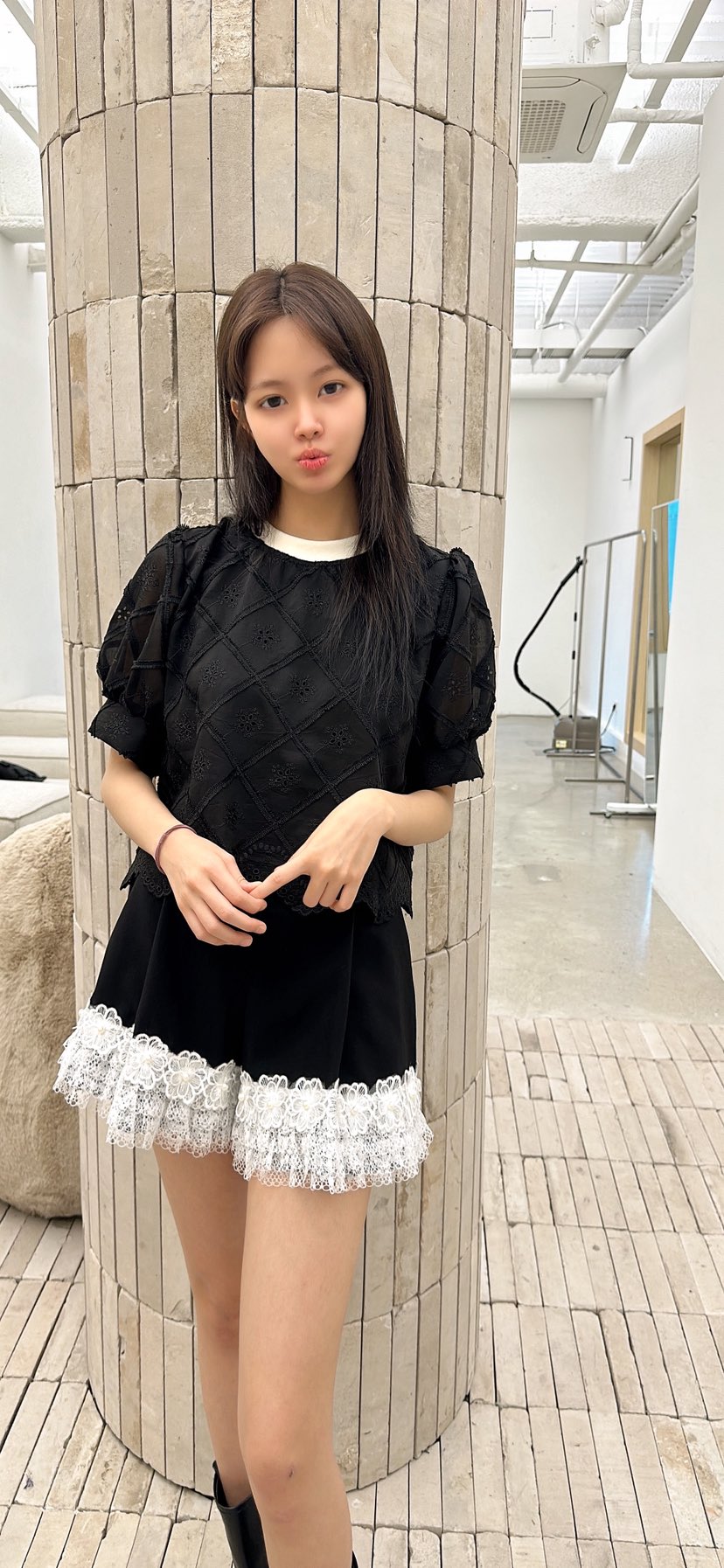 YARD韓國東大門直郵女士新品推薦26春夏人氣襯衫蕾絲衫刺繡YARD襯衫/蕾絲衫