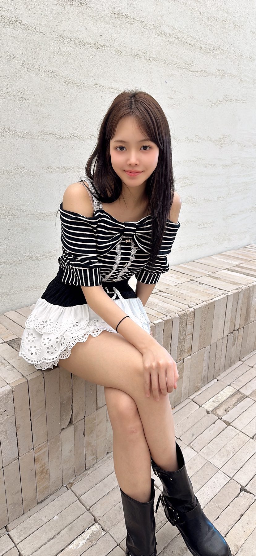 YARD韓國代購女裝新款推薦人氣26春夏熱賣襯衫蕾絲衫條紋YARD襯衫/蕾絲衫