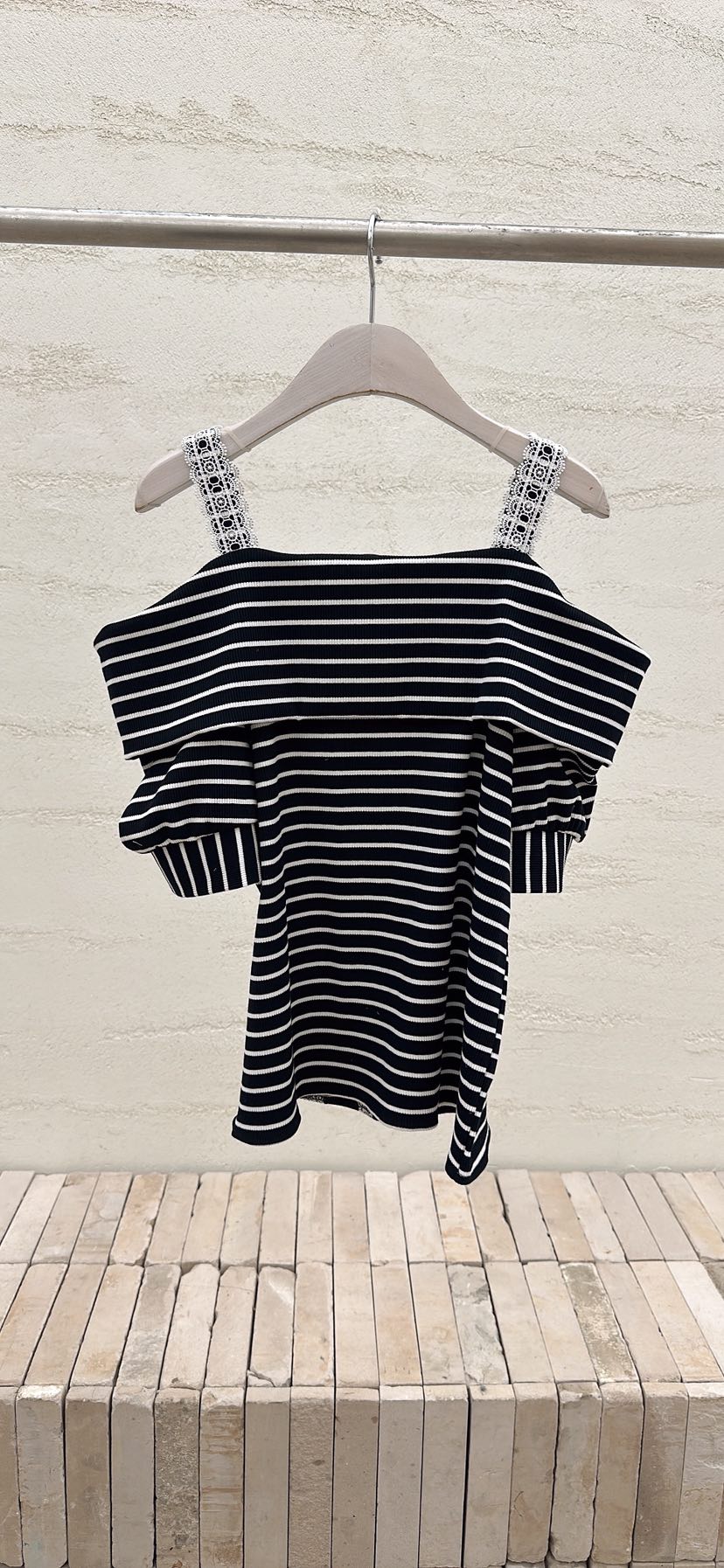 YARD韓國代購女裝新款推薦人氣26春夏熱賣襯衫蕾絲衫條紋YARD襯衫/蕾絲衫