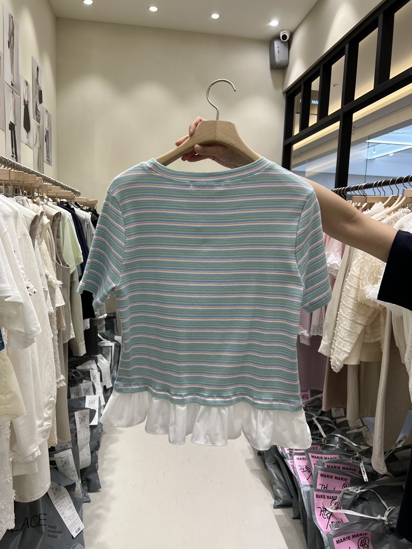 MARIE MARIE韓國直郵實拍女士新款職業休閑時尚推薦26春夏T恤MARIE MARIET恤