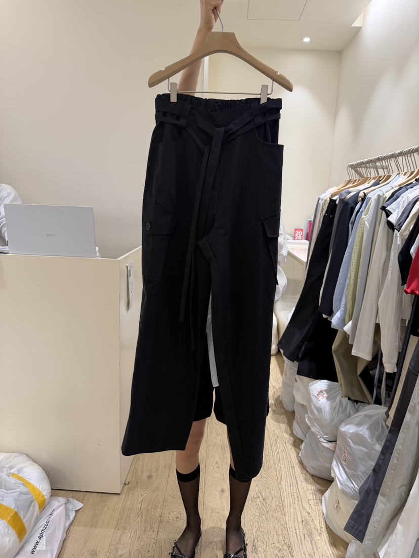 FLOWER-L韓國直郵實拍女裝新品26春夏休閑人氣休閑褲含腰帶FLOWER-L休閑褲圖色4