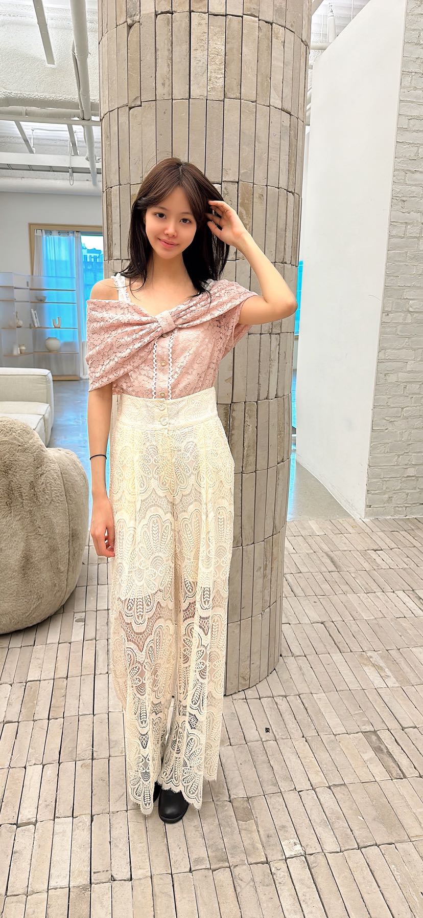 YARD韓國直郵女士新款推薦時尚熱賣26春夏職業襯衫蕾絲衫YARD襯衫/蕾絲衫