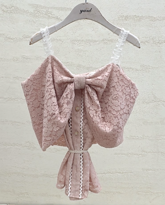 YARD韓國直郵女士新款推薦時尚熱賣26春夏職業襯衫蕾絲衫YARD襯衫/蕾絲衫圖色1