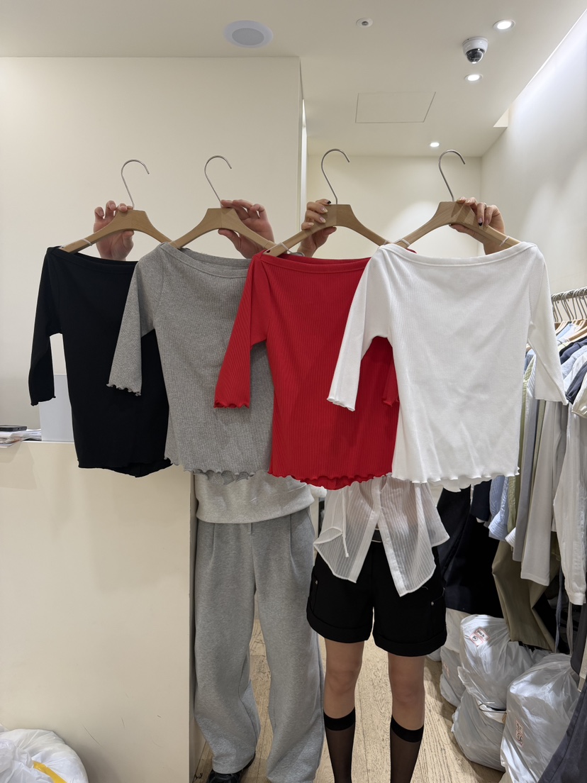 FLOWER-L韓國直郵實拍女裝新品休閑推薦26春夏熱賣人氣T恤FLOWER-LT恤