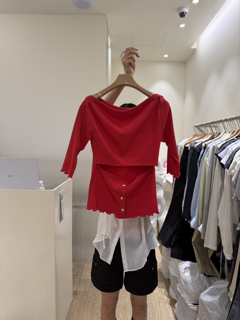 FLOWER-L韓國直郵實拍女裝新品休閑推薦26春夏熱賣人氣T恤FLOWER-LT恤