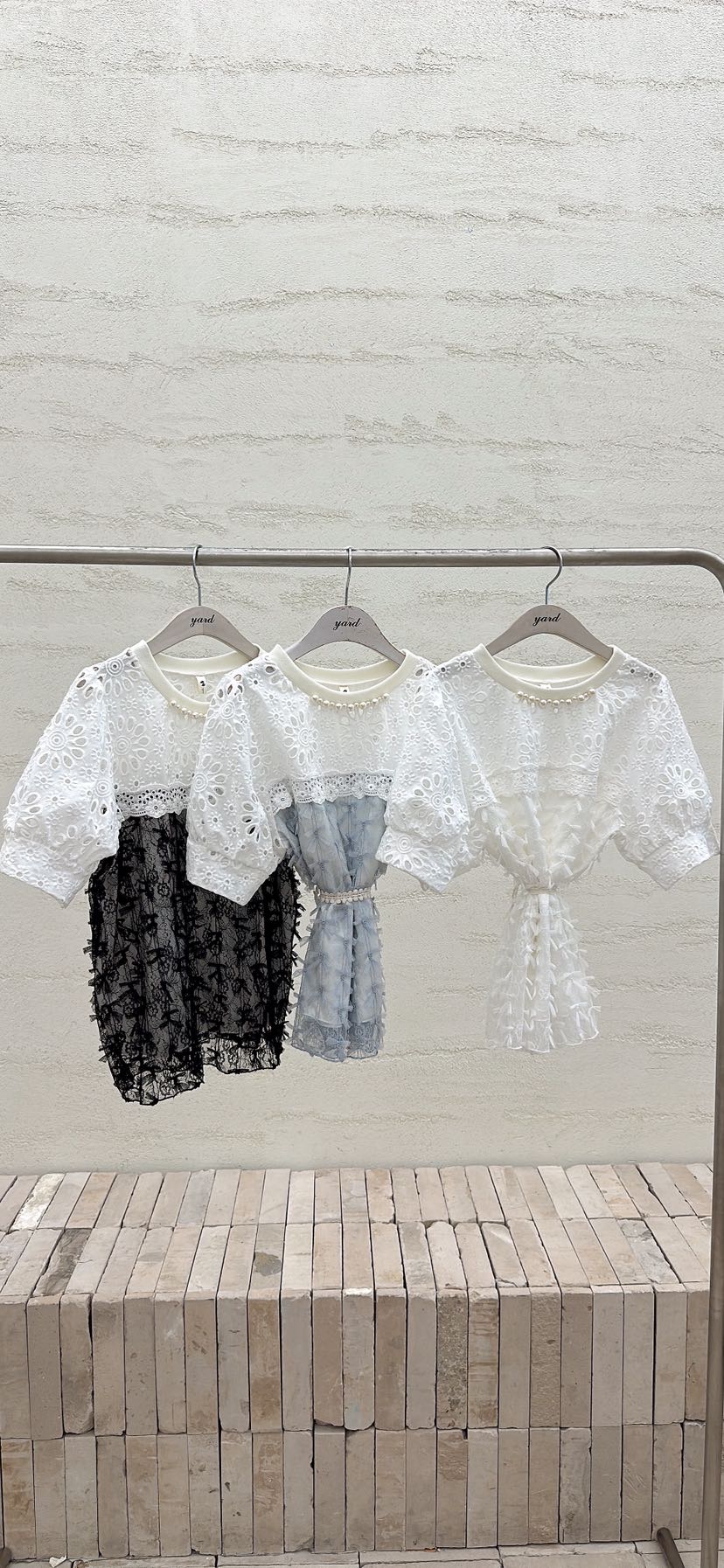 YARD韓國直郵實拍女士新款人氣休閑推薦熱賣襯衫蕾絲衫流蘇YARD襯衫/蕾絲衫