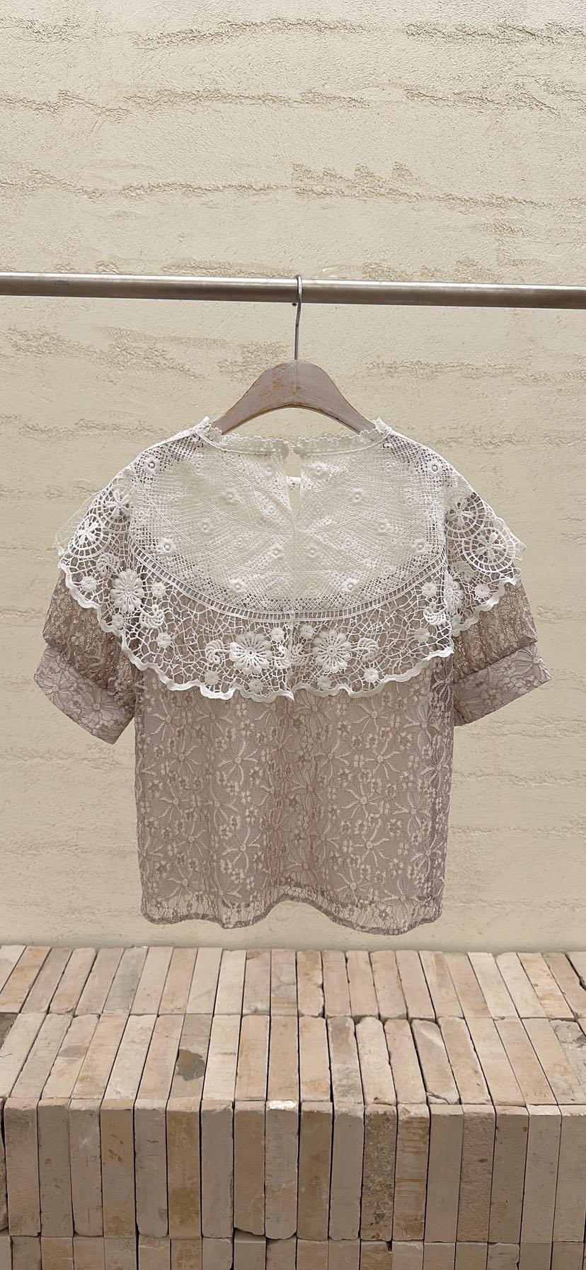 YARD韓國直郵實拍女士新品時尚熱賣人氣26春夏襯衫蕾絲衫YARD襯衫/蕾絲衫