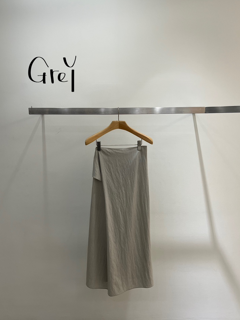 ONESTASTE韓國直郵實拍女裝新品時尚熱賣26春夏職業休閑長裙TASTE/ONESTASTE長裙圖色1