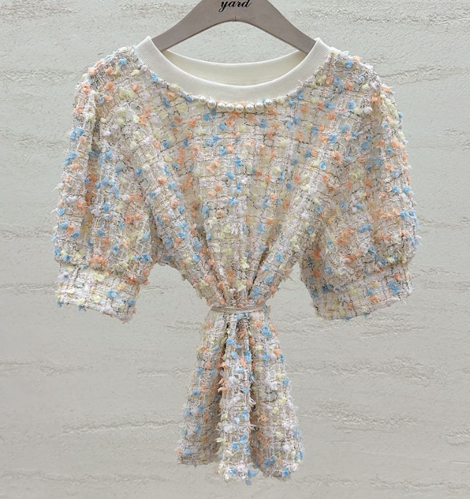 YARD韓國東大門直郵女士新品時尚推薦休閑熱賣襯衫蕾絲衫棉YARD襯衫/蕾絲衫圖色2