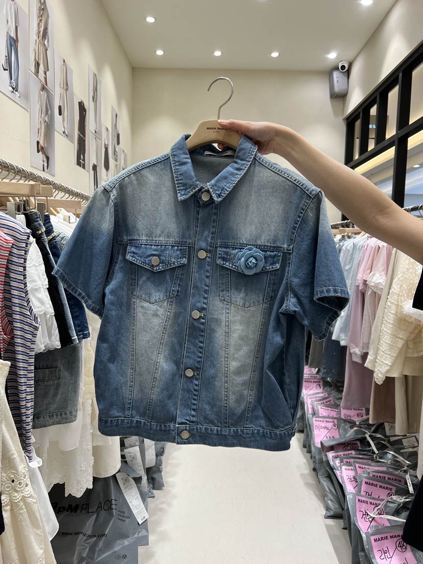 MARIE MARIE韓國直郵女士新品職業26春夏休閑推薦時尚夾克MARIE MARIE夾克圖色1