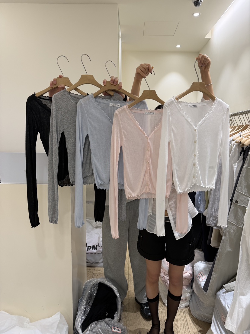 FLOWER-L韓國代購女士新品熱賣職業休閑人氣針織衫羊毛衫FLOWER-L針織衫