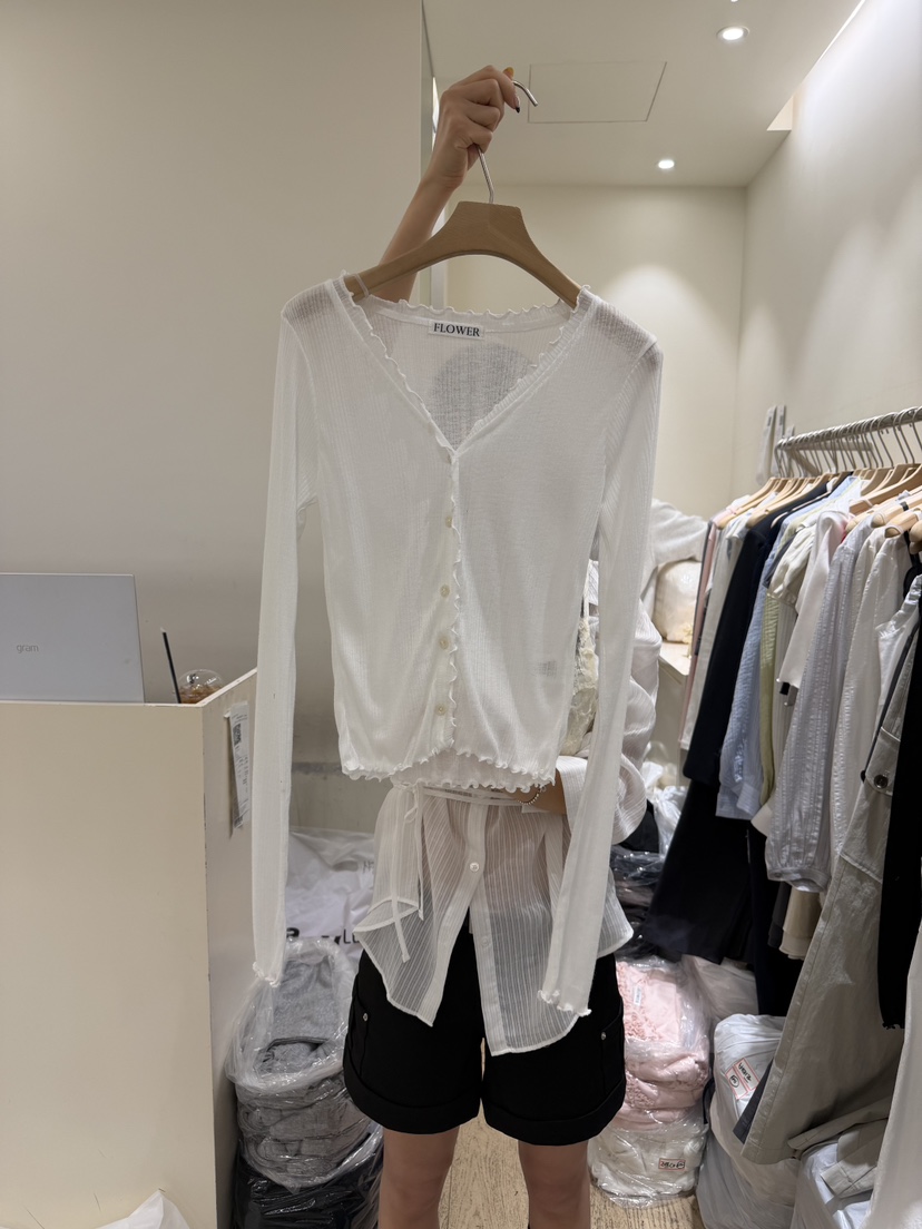 FLOWER-L韓國代購女士新品熱賣職業休閑人氣針織衫羊毛衫FLOWER-L針織衫圖色2