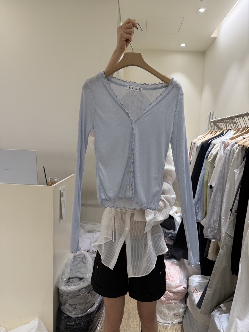 FLOWER-L韓國代購女士新品熱賣職業休閑人氣針織衫羊毛衫FLOWER-L針織衫圖色5