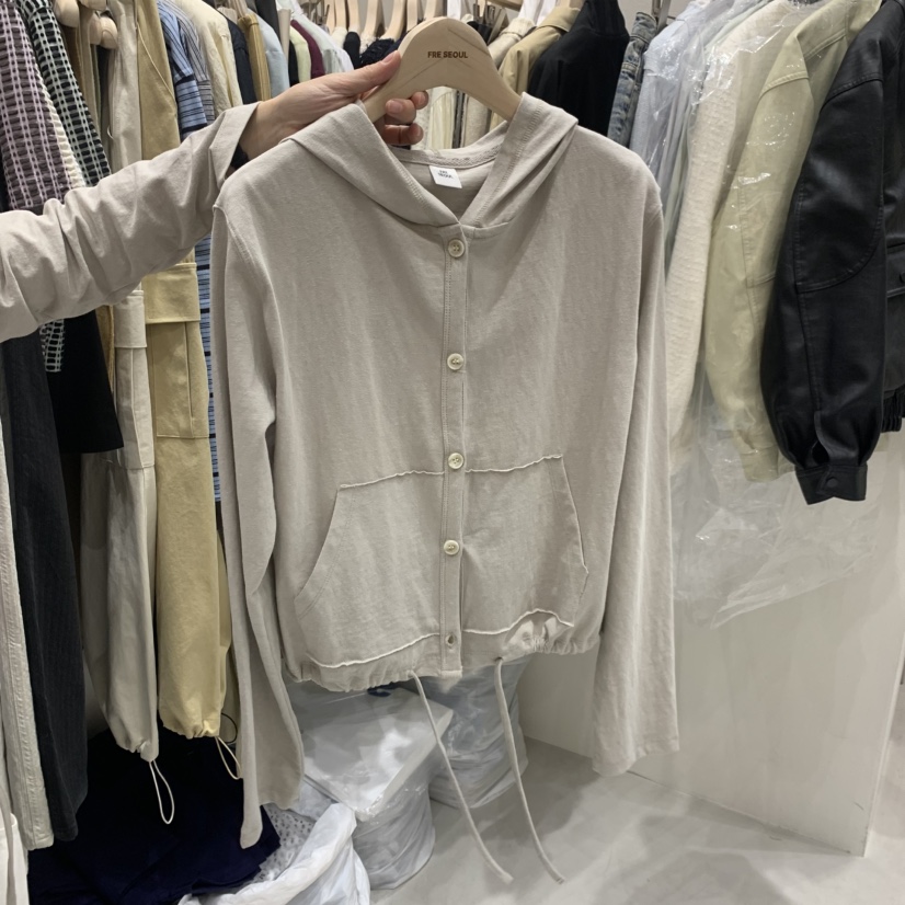 FRE韓國直郵女裝新款熱賣人氣休閑時尚職業推薦衛衣不含內搭FRE SEOUL衛衣圖色3