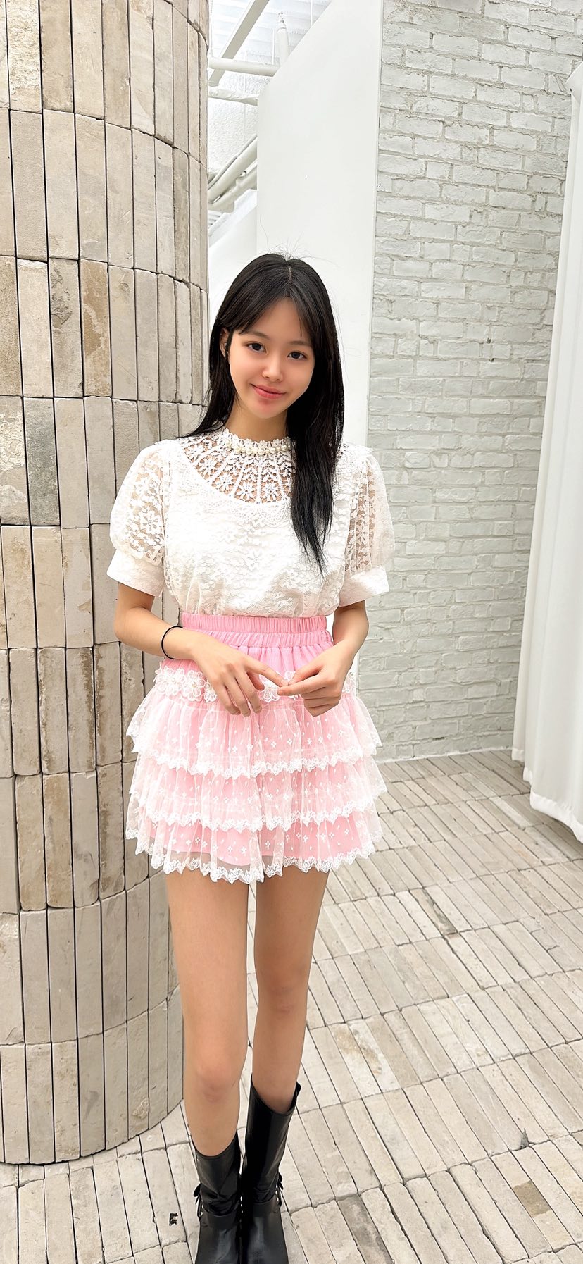 YARD韓國直郵女士新品時尚熱賣26春夏休閑推薦襯衫蕾絲衫YARD襯衫/蕾絲衫