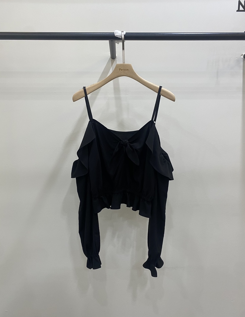 PERSON韓國直郵實拍女裝新品時尚人氣推薦26春夏襯衫蕾絲衫PERSON襯衫/蕾絲衫圖色3