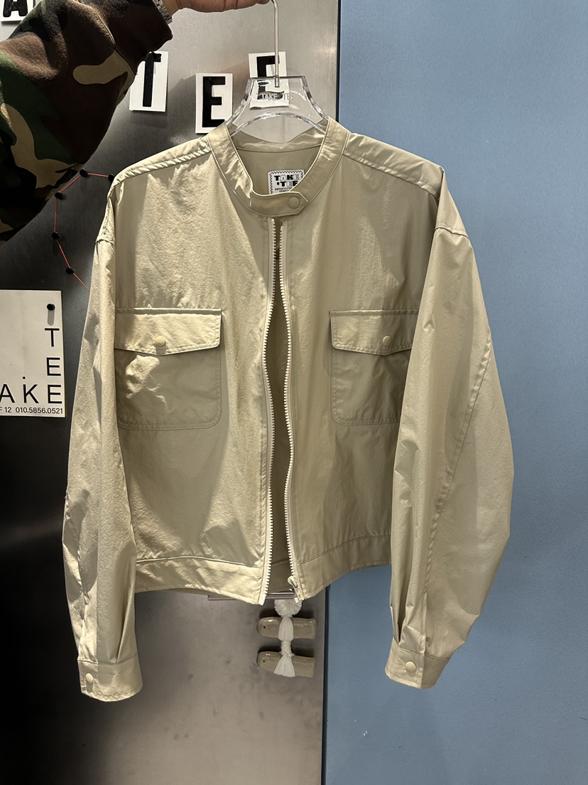 TAKE TEE韓國直郵女裝新品推薦職業熱賣人氣休閑26春夏夾克TAKE TEE夾克圖色1