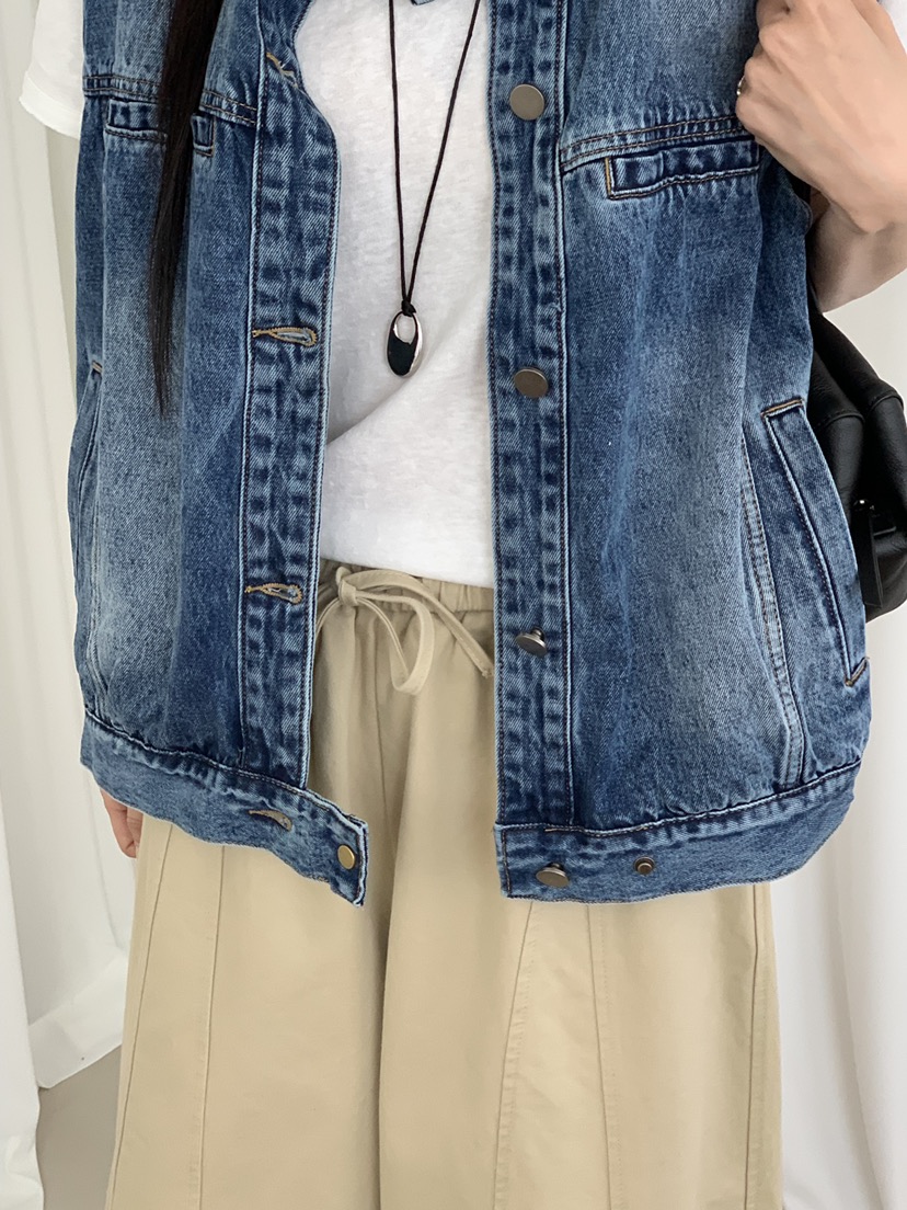 RIVER RAIN韓國直郵女士新款時尚職業推薦26春夏休閑馬甲RIVER RAIN馬甲