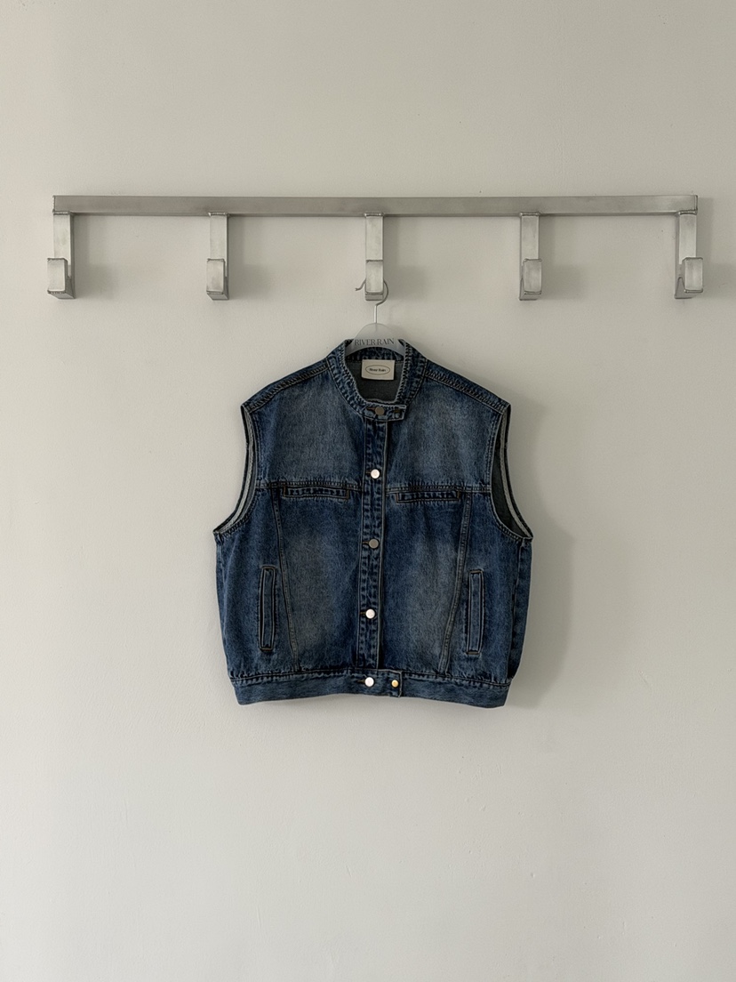 RIVER RAIN韓國直郵女士新款時尚職業推薦26春夏休閑馬甲RIVER RAIN馬甲圖色1