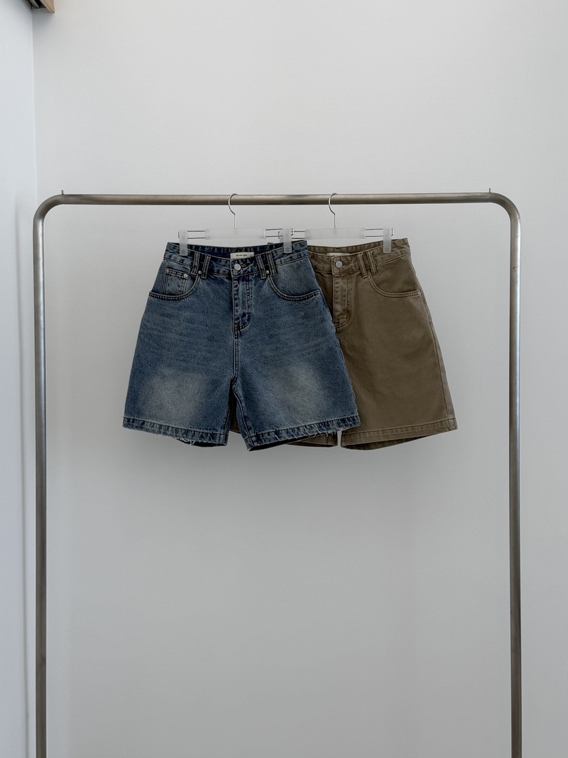 RIVER RAIN韓國直郵女裝新款26春夏休閑時尚人氣職業短褲RIVER RAIN短褲