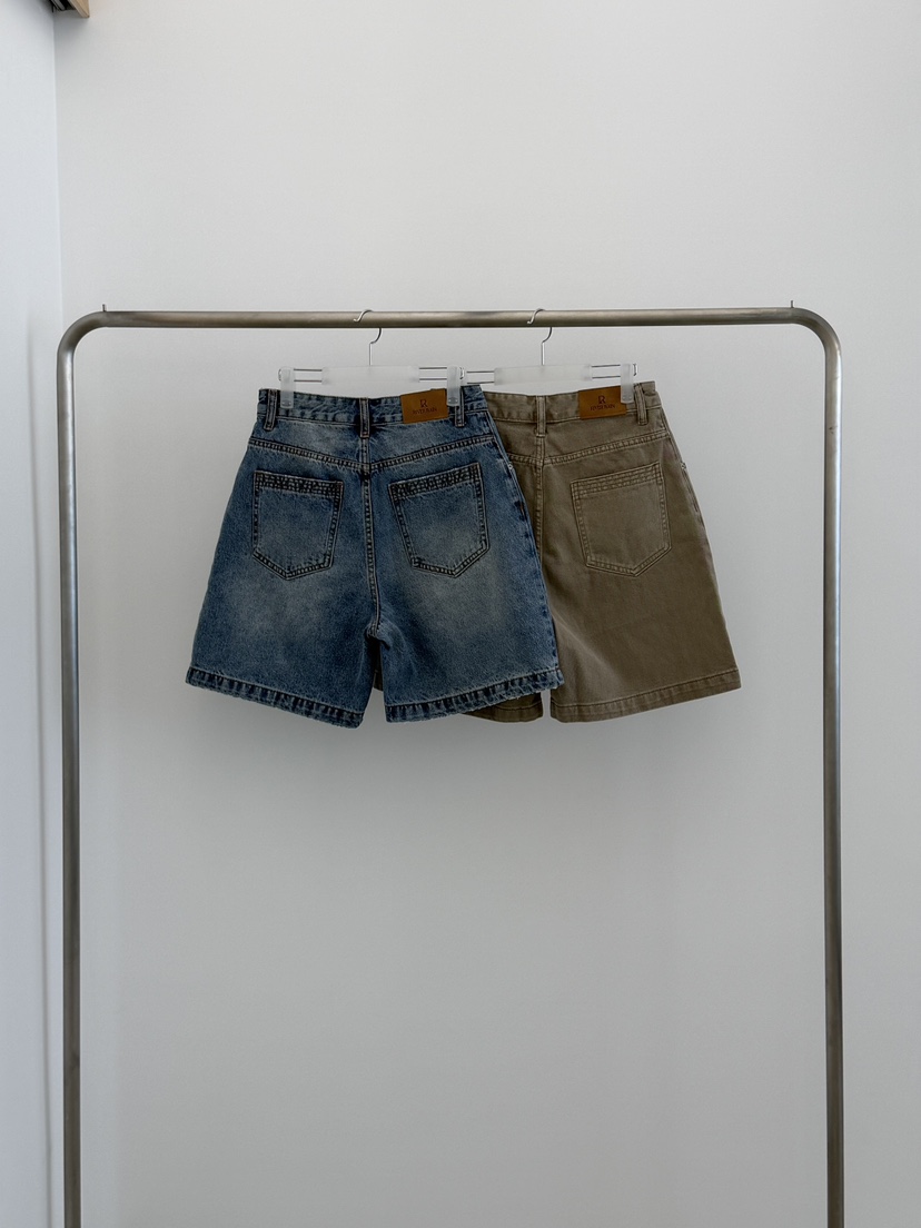 RIVER RAIN韓國直郵女裝新款26春夏休閑時尚人氣職業短褲RIVER RAIN短褲