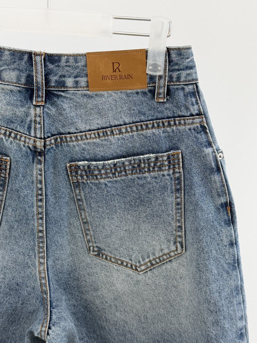 RIVER RAIN韓國直郵女裝新款26春夏休閑時尚人氣職業短褲RIVER RAIN短褲