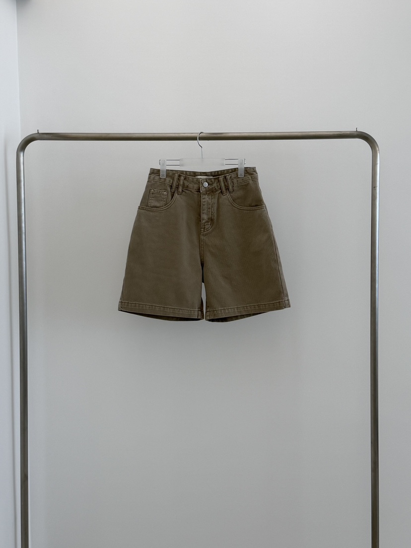 RIVER RAIN韓國直郵女裝新款26春夏休閑時尚人氣職業短褲RIVER RAIN短褲圖色2