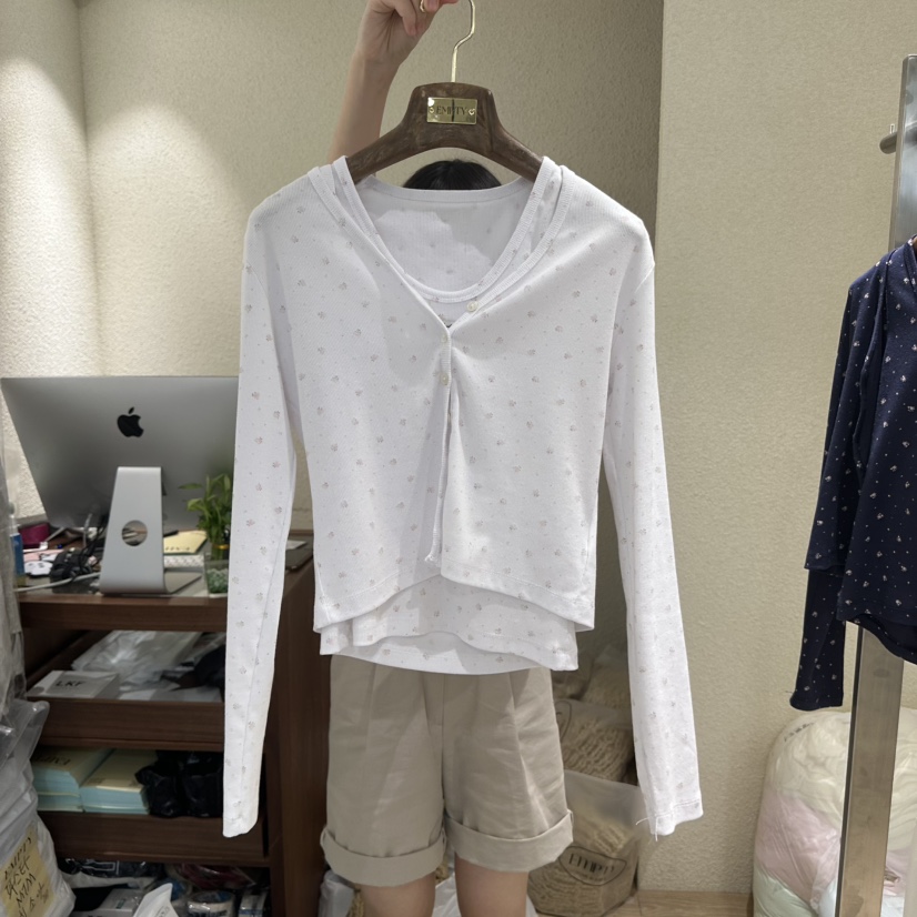 EMPTY韓國直郵實拍女士新品26春夏人氣休閑時尚職業熱賣套裝EMPTY套裝圖色1