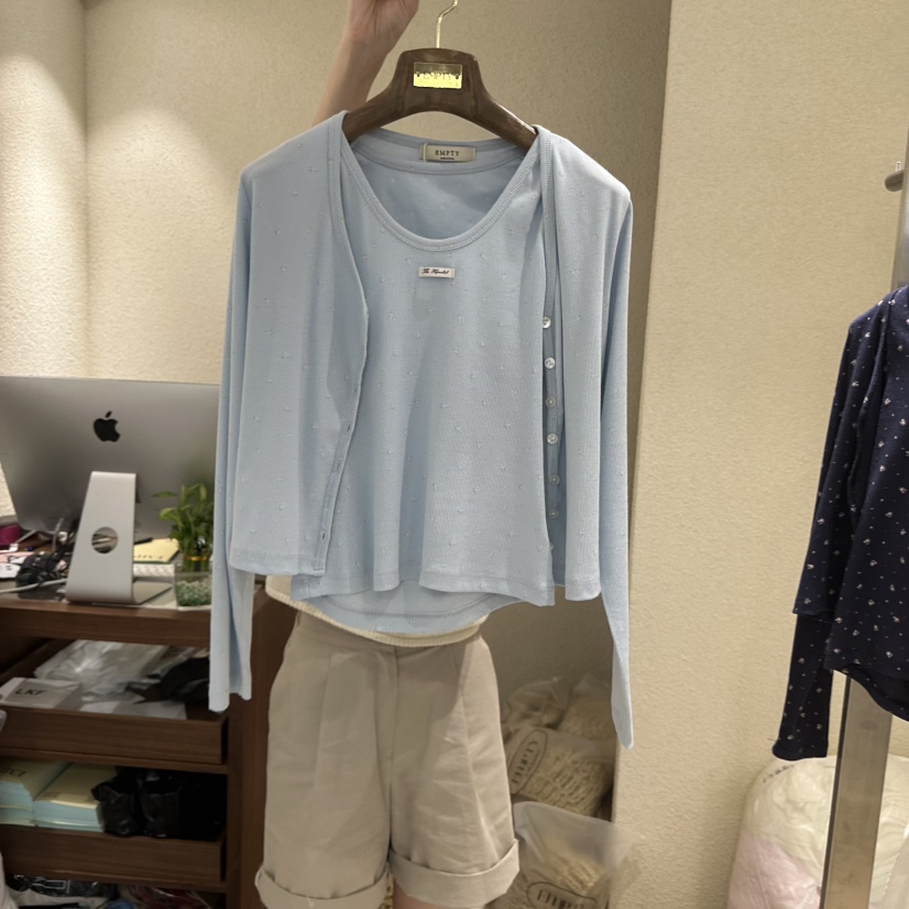 EMPTY韓國直郵實拍女士新品26春夏人氣休閑時尚職業熱賣套裝EMPTY套裝圖色3