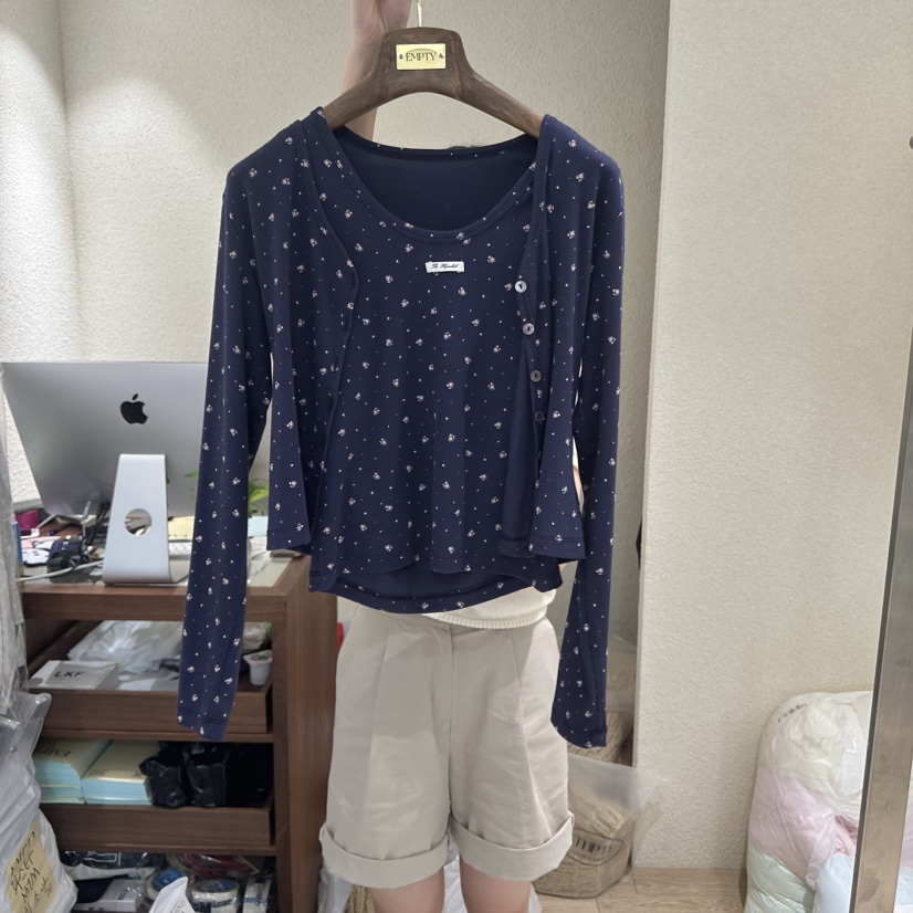 EMPTY韓國直郵實拍女士新品26春夏人氣休閑時尚職業熱賣套裝EMPTY套裝圖色4