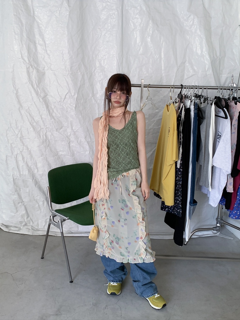 JKICHI韓國東大門代購女士新款熱賣吊帶背心不含內搭蕾絲JKICHI吊帶/背心