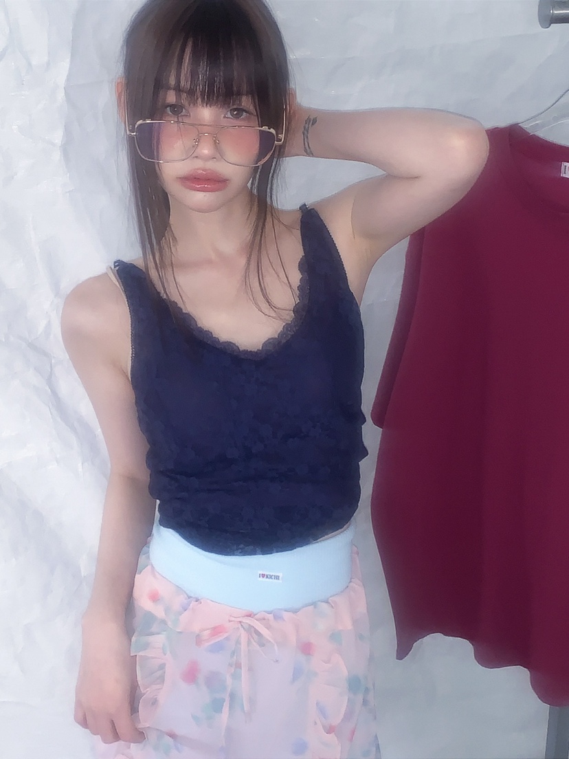 JKICHI韓國東大門代購女士新款熱賣吊帶背心不含內搭蕾絲JKICHI吊帶/背心