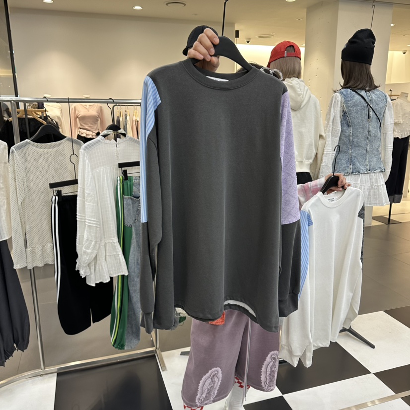 LADYBLACK/THE BLACK韓國直郵實拍女裝新品26春夏時尚衛衣LADYBLACK/THE BLACK衛衣圖色1