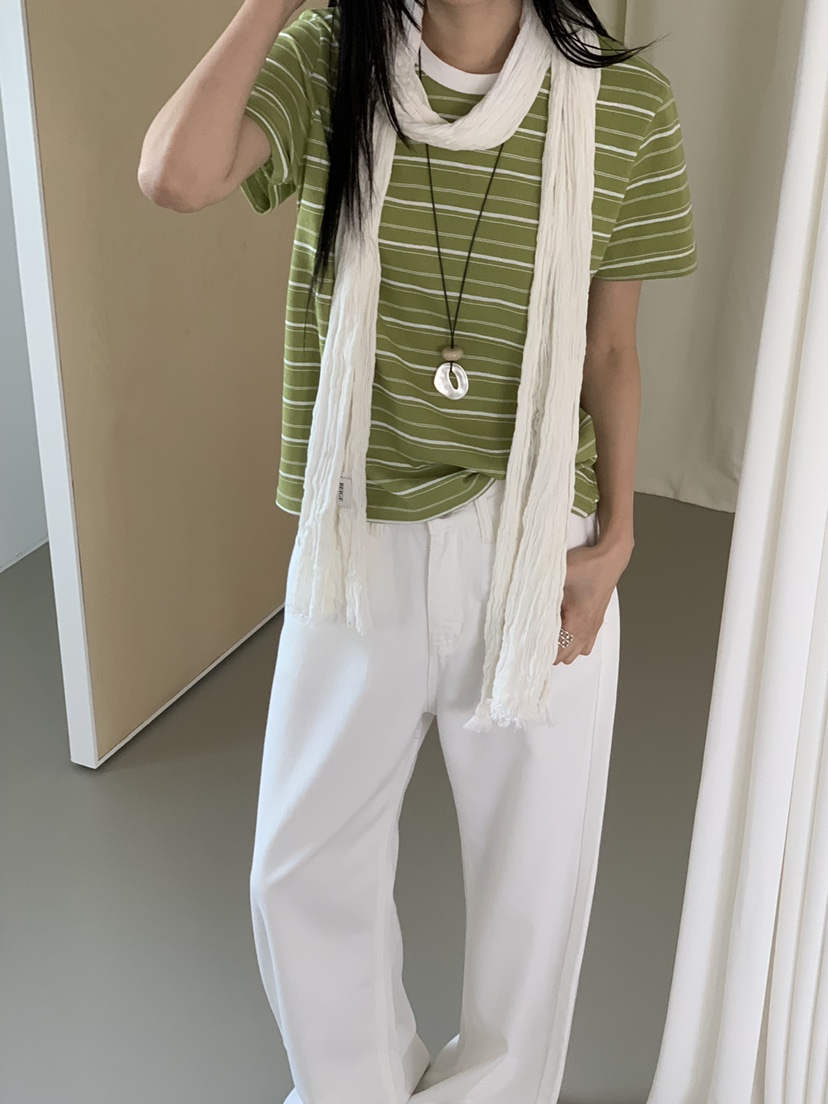 RIVER RAIN韓國東大門代購女士新品熱賣推薦職業26春夏T恤RIVER RAINT恤