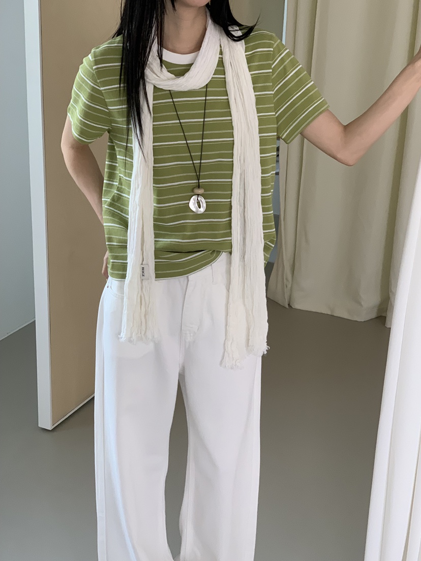 RIVER RAIN韓國東大門代購女士新品熱賣推薦職業26春夏T恤RIVER RAINT恤