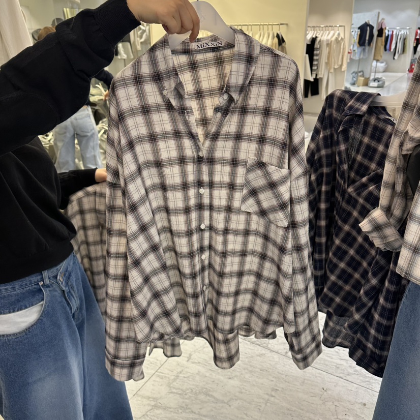 MIXXIN韓國東大門直郵女士新品職業時尚26春夏襯衫蕾絲衫MIXXIN襯衫/蕾絲衫圖色1