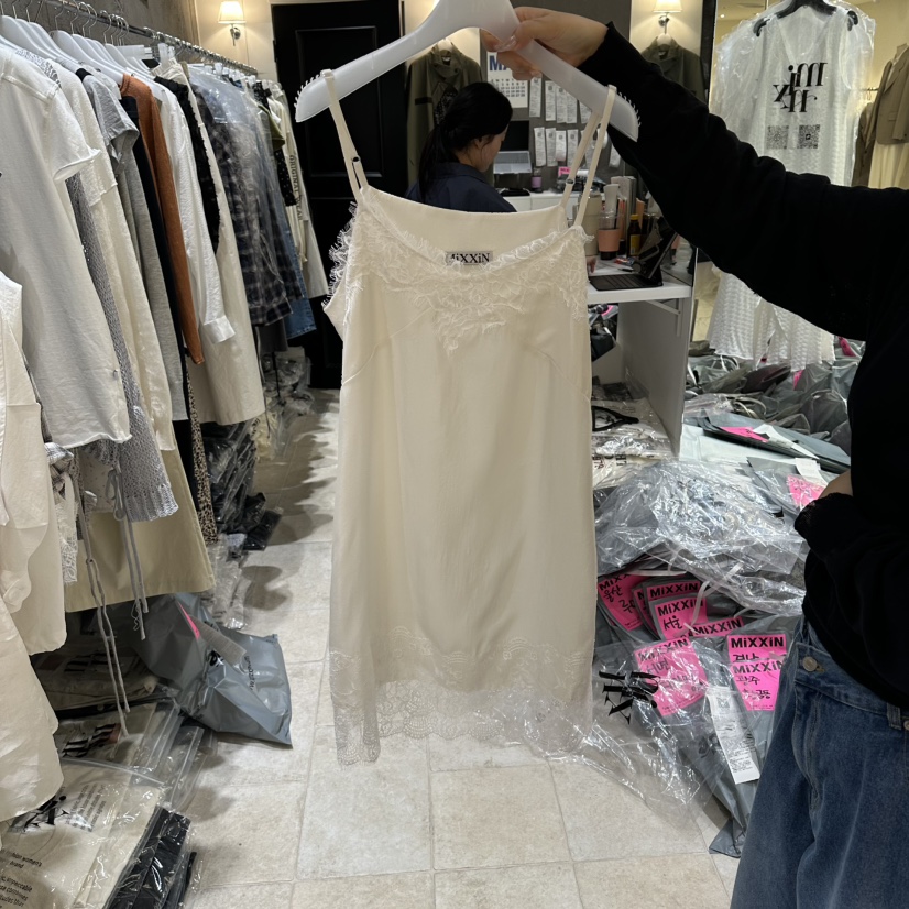 MIXXIN韓國代購女士新款職業推薦休閑熱賣26春夏時尚連衣裙MIXXIN連衣裙圖色1